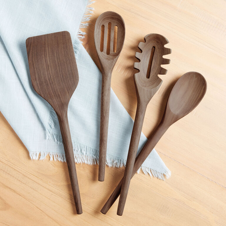 Black Walnut Wood Kitchen Utensil Collection