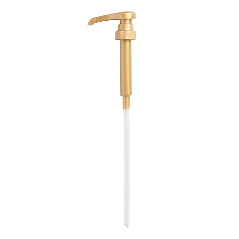 Gold Coffee Syrup Pump Set Of 4