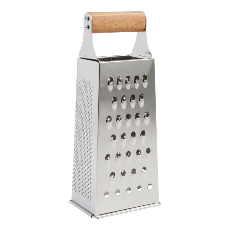 Market Prep Stainless Steel 4 Sided Box Grater