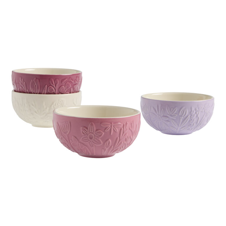 Mason Cash In the Meadow Ceramic Prep Bowls 4 Piece Set