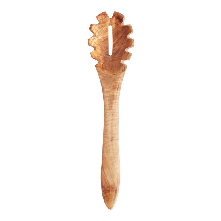 Olive Wood Pasta Server