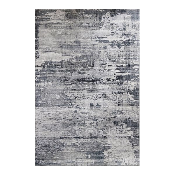 Fotakis Rugs & Floors Revival Printed Dark Grey Polyester Rug, 160cm x 230cm