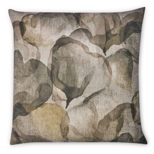 Hertex HAUS Lava Beach Ponto Del Garde Scatter Cushion with Duck Feather Inner, 60cm x 60cm