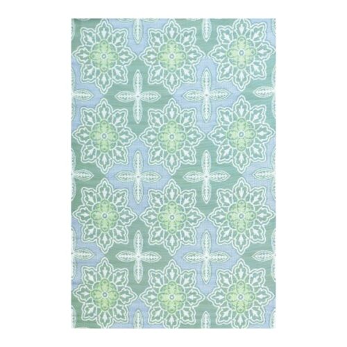India Ink Green Urchin Rug, 180cm x 270cm