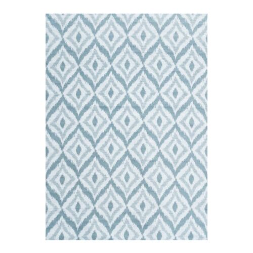 India Ink Sage Diamond Ikat Rug