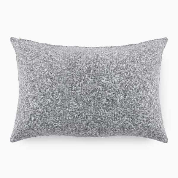 Thread Office Grey Selva Mingle Scatter Cushion with Feather Blend Inner, 50cm x 70cm