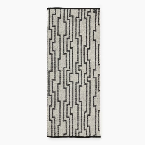 Thread Office Monochrome Maize Outdoor Runner, 80cm x 200cm