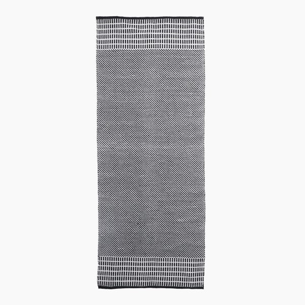 Thread Office Monochrome Outdoor Runner, 80cm x 200cm
