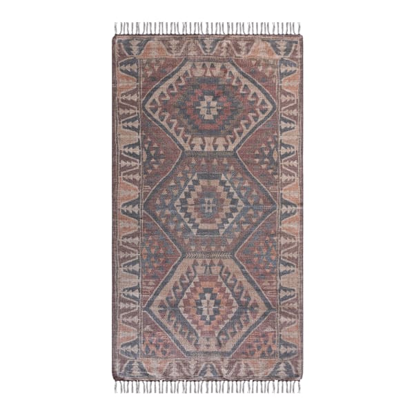 Thread Office Multicolour Bertin Hand Woven Jute Blend Runner, 80cm x 150cm