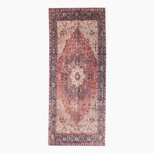 Thread Office Red Persian Printed Runner, 80cm x 200cm