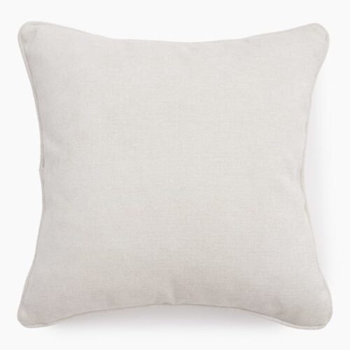 Thread Office Sand Shell Tedy Scatter Cushion with Feather Blend Inner, 50cm x 50cm