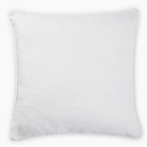 Thread Office Whisper White Moldova Scatter Cushion with Feather Blend Inner, 60cm x 60cm